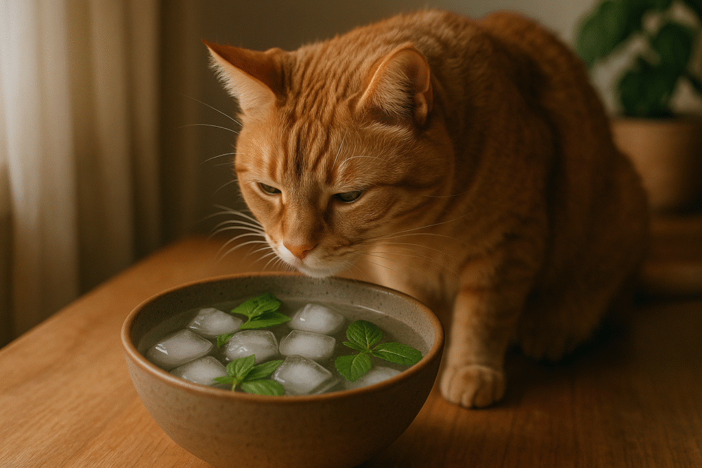 Gatto che beve da una ciotola: strategie per far bere di più il gatto